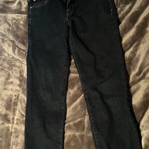 Express dark wash Ankle Crop Jeans